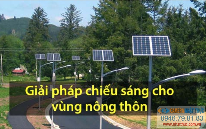 Chiếu sáng trong xây dựng nông thôn mới