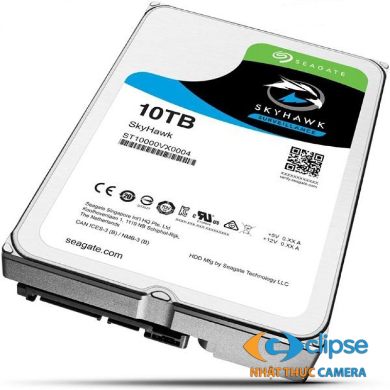 Ổ cứng Seagate Skyhawk 10TB ST10000VE0008