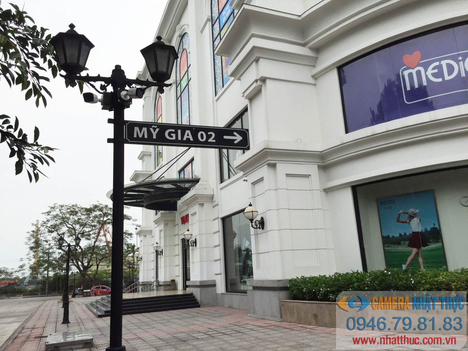 Nhật Thực lắp đặt camera mỹ quan cao