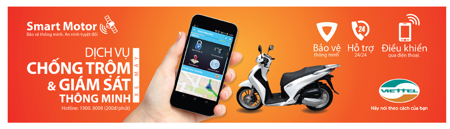 Smart Motor Viettel (Thiết Bị Chống Trộm Xe Máy)