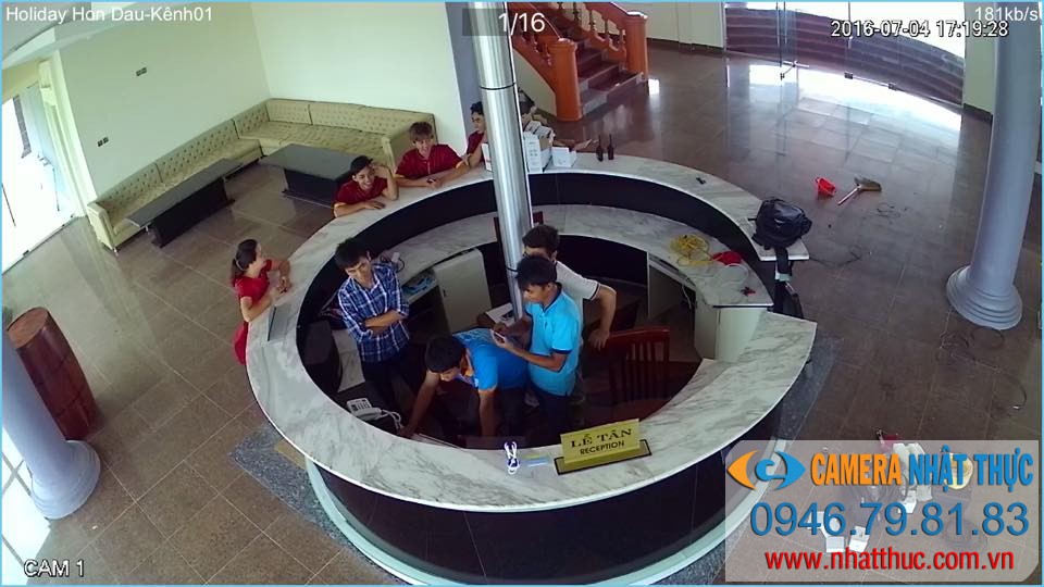 Giải pháp lắp đặt camera giám sát cho cửa hàng vật liệu xây dựng