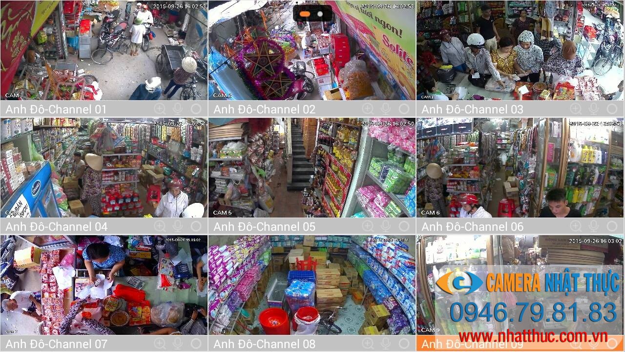 Giải pháp lắp đặt camera quan sát cho siêu thị tại Hải Phòng