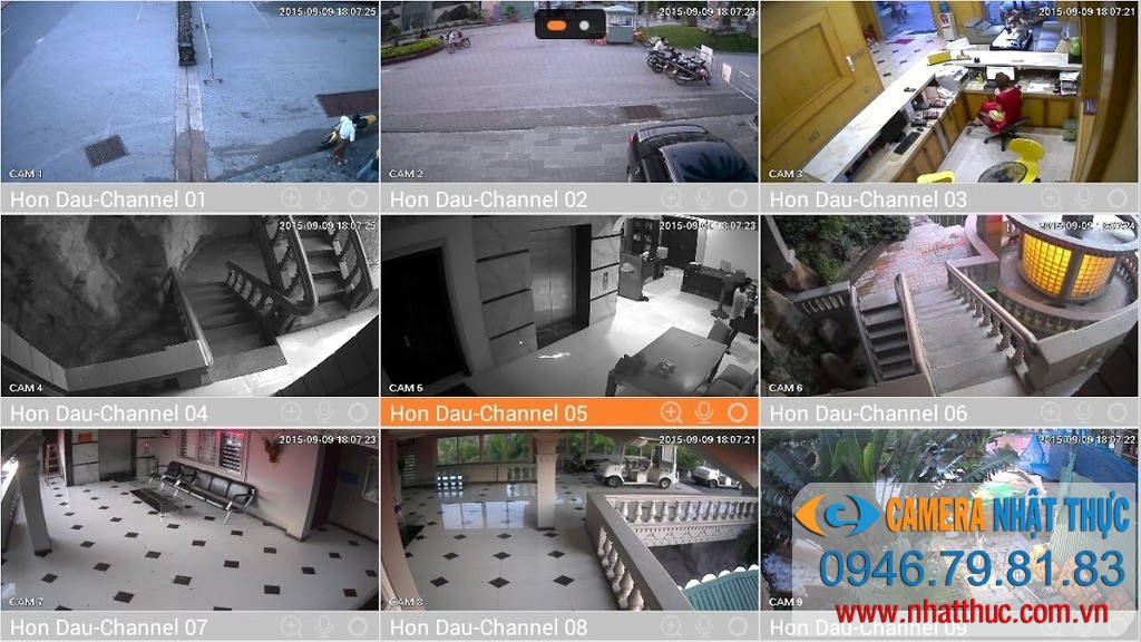 Hòn dấu resort nơi có an ninh tương đối tốt vì có hệ thống camera quan sát