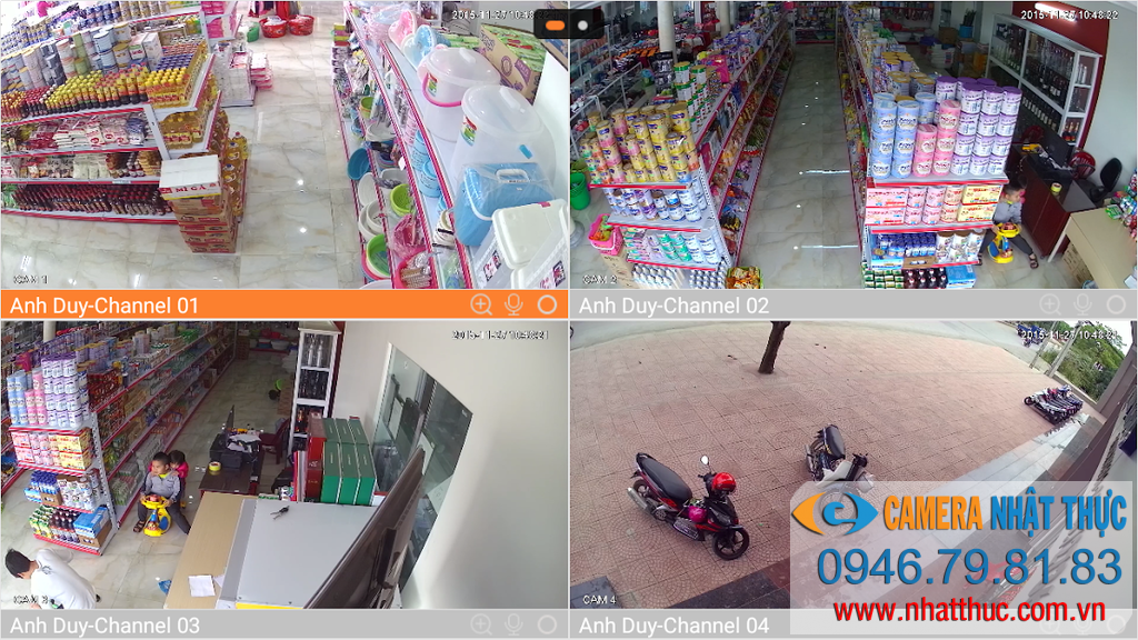 Lắp đặt camera giám sát chính hãng tại Thủy Nguyên Hải Phòng