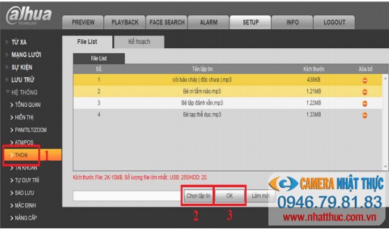 các chức năng thông minh của đầu ghi dahua