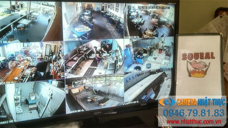 Lắp đặt camera giám sát cho nhà hàng tại Hải Phòng