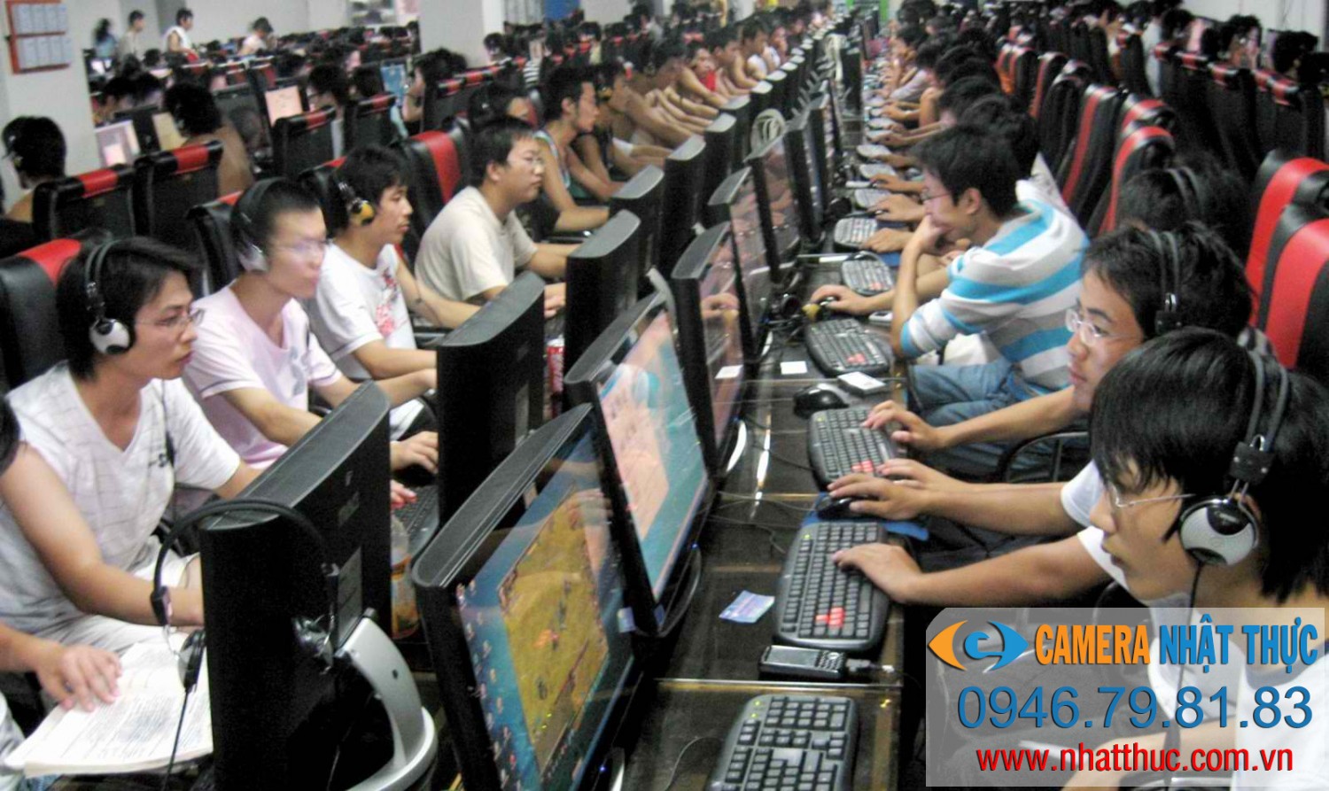 Camera quan sát cho phòng game, quán nét tại Hải Phòng