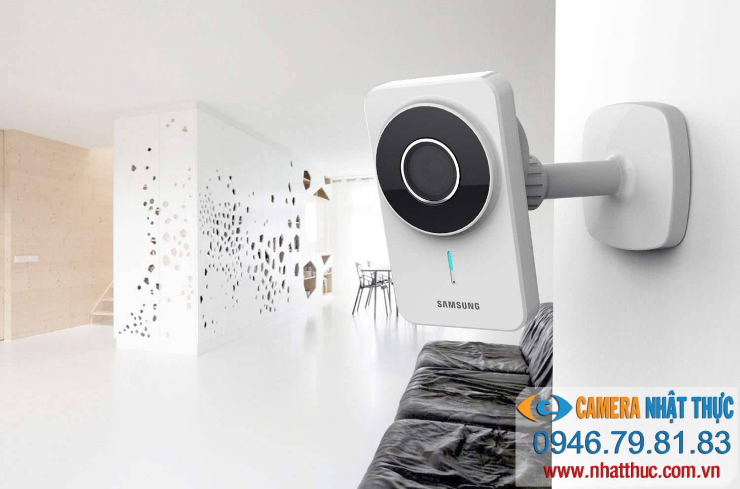 Lắp đặt camera IP không dây tại hải phòng