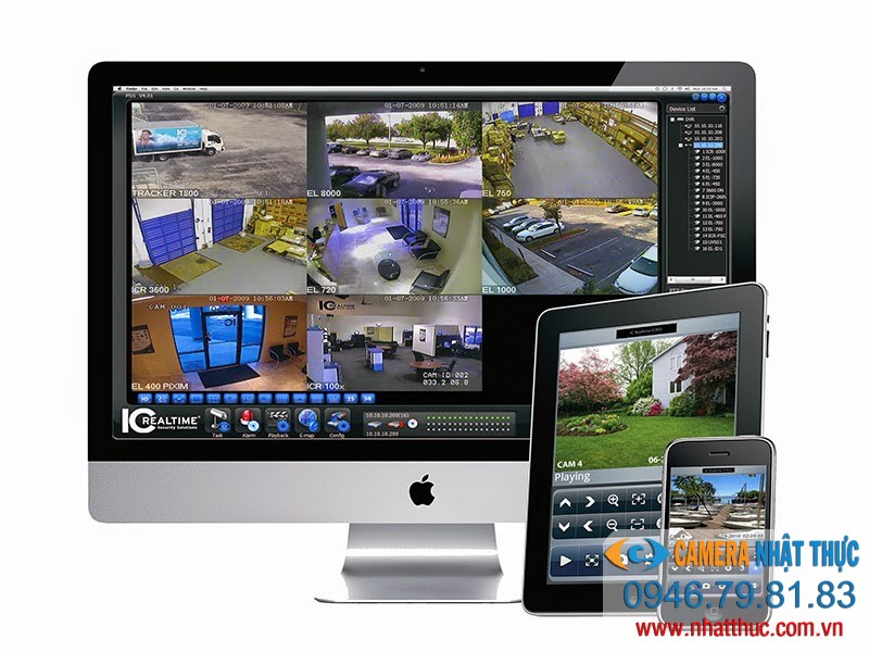 Lắp đặt camera quan sát qua mạng tại hải phòng