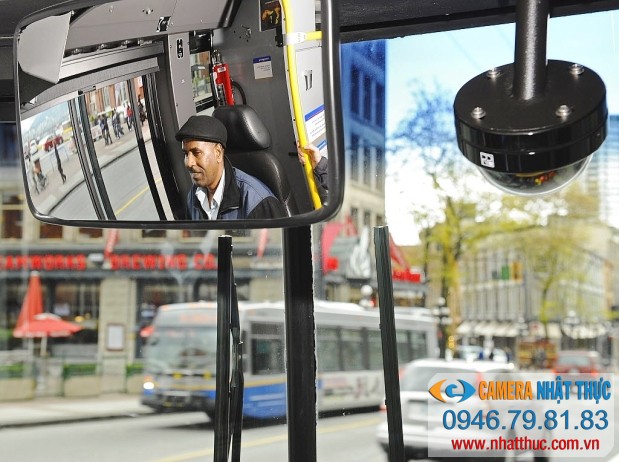 Lắp đặt camera quan sát cho xe khách tại Hải Dương