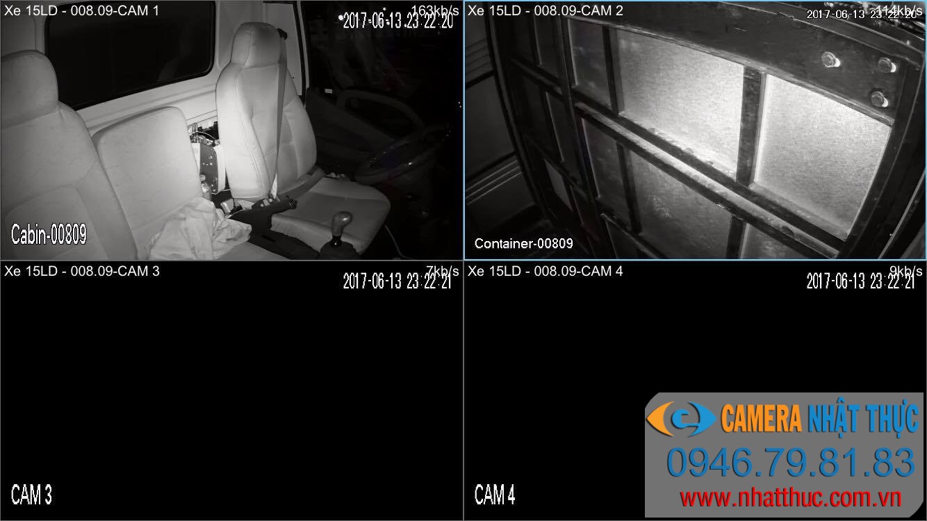 Lắp đặt camera quan sát trên xe khách tại Hà Nội, Hải Phòng, Hải Dương...