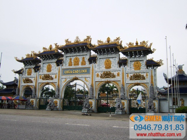 Lắp đặt camera an ninh cho Đền Chùa tại Hải Phòng