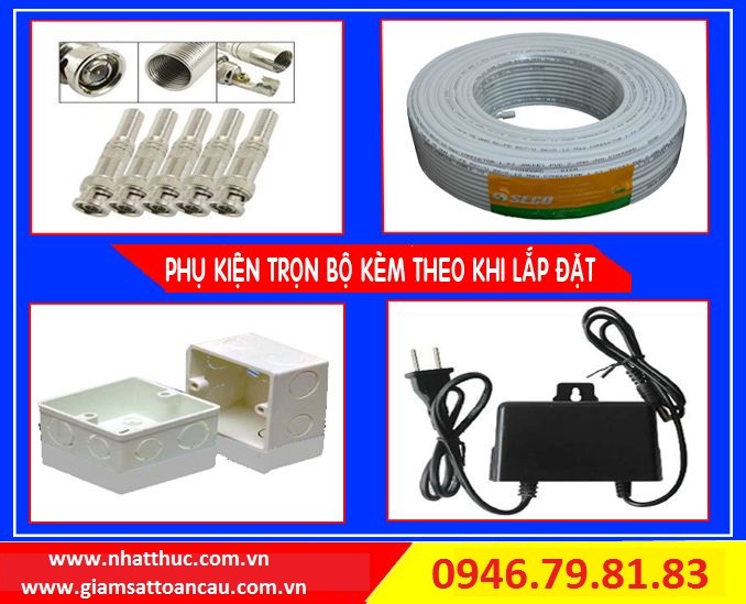 phu kien tron bo camera hai phong