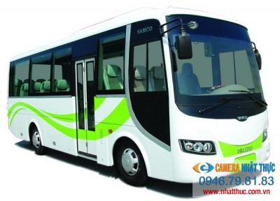 lắp đặt camera quản lý trên xe buýt