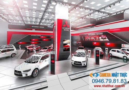 Lắp đặt camera giám sát cho showroom ô tô
