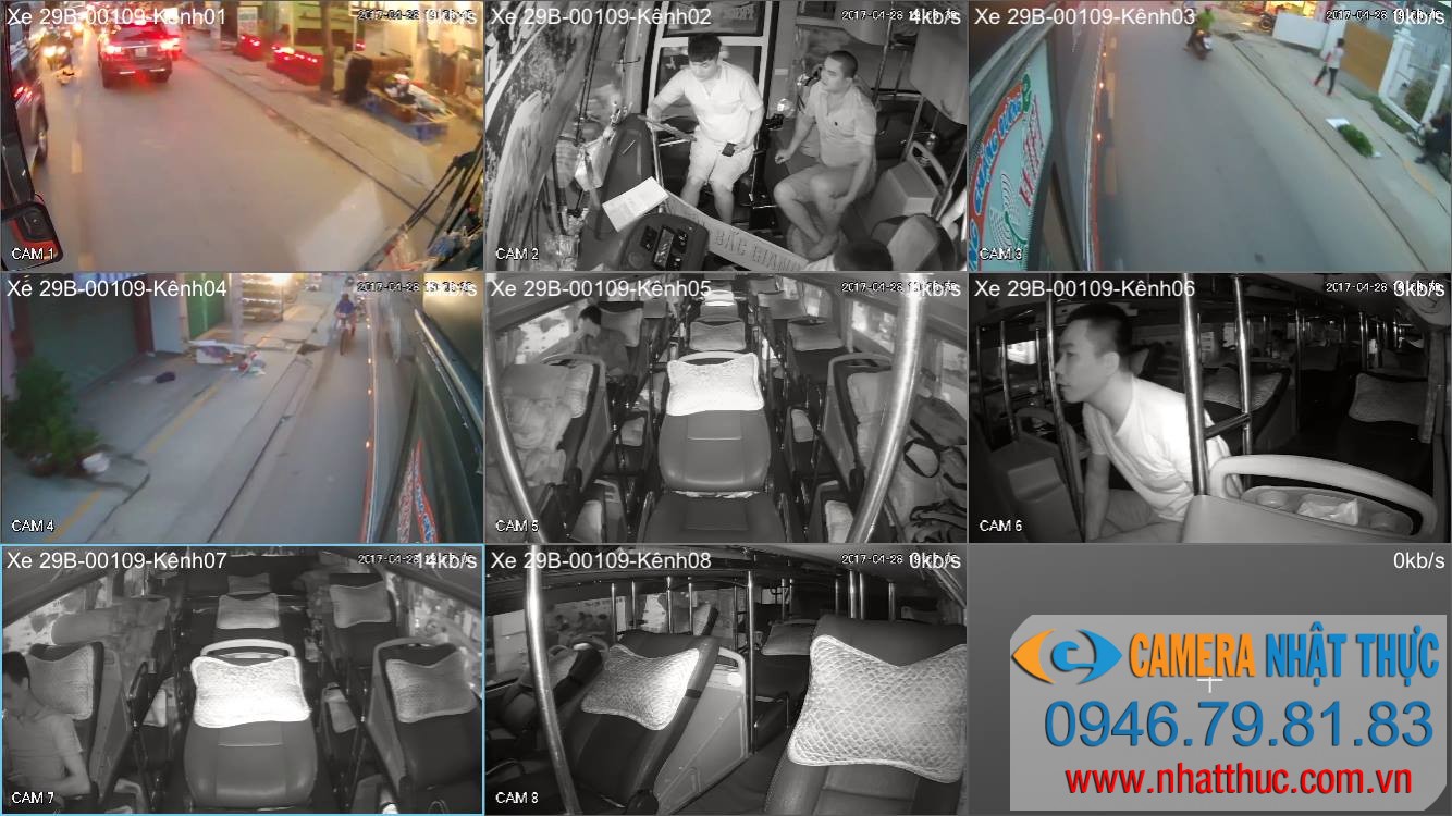 lăp đặt camera trên xe ô tô