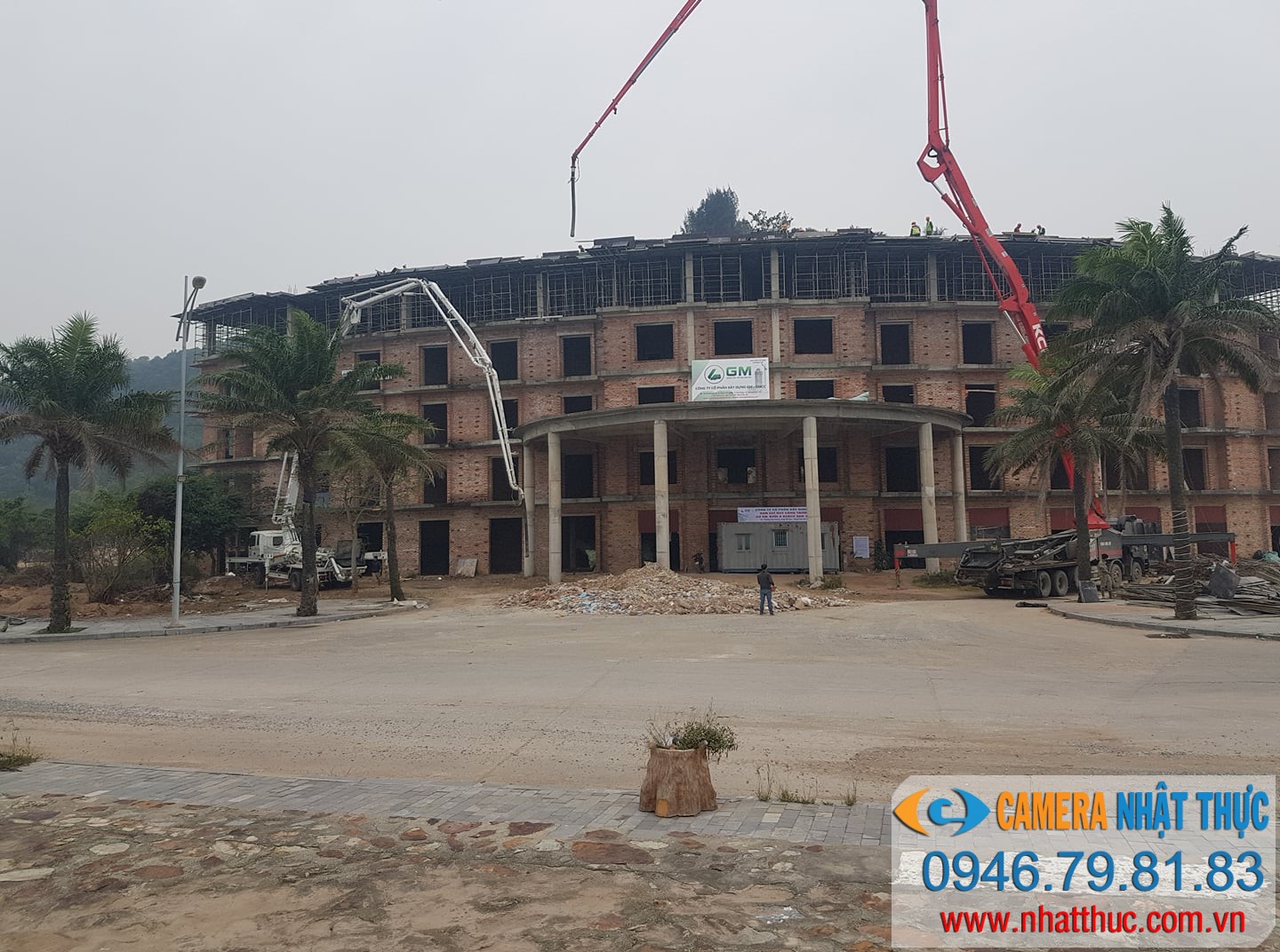 Giải pháp lắp đặt camera giám sát an ninh cho công trình đang xây dựng