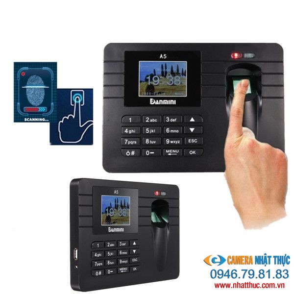 lắp đặt máy chấm công Hải Phòng