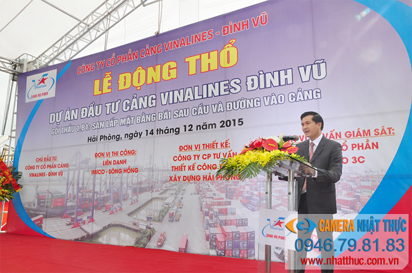 Lắp đặt Camera cho khu công nghiệp Đình Vũ Hải Phòng