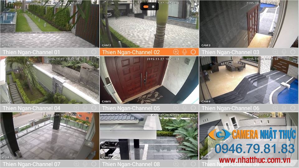 lắp đặt camera biệt thự vĩnh bảo