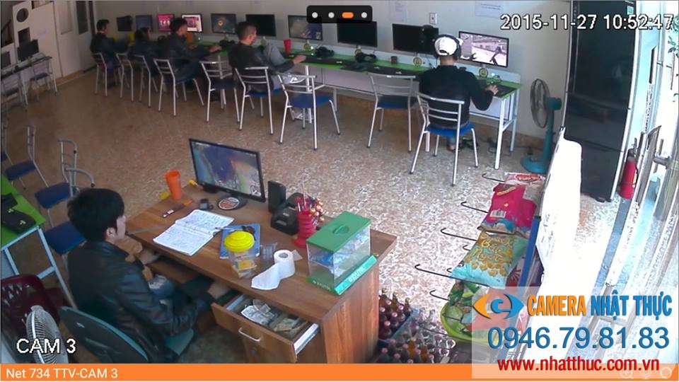 lắp đặt camera quan sát Hải An - tiệm Internet Sok Quậy, Kiến An, Hải Phòng