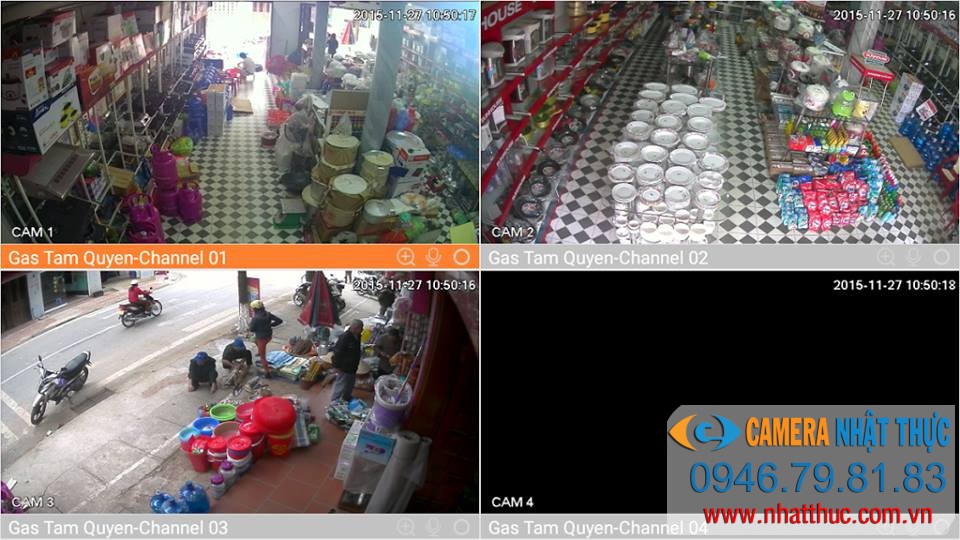 camera quan sát cửa hàng