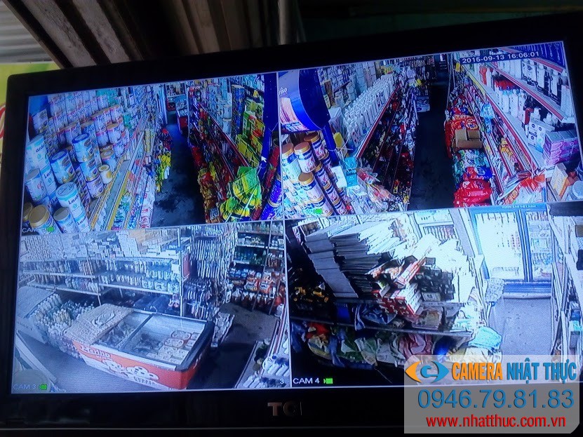 Lắp đặt camera quan sát An Lão Hải Phòng - Cửa hàng tạp hóa Thành Dung, An Lão, Hải Phòng