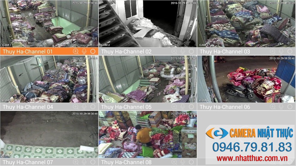 lắp đặt camera kiến thụy hải phòng