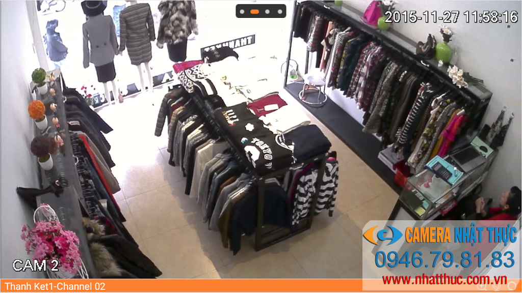 Lắp đặt camera quan sát Ngô Quyền - Shop Thanh Ket 65 Mê Linh , Hải Phòng