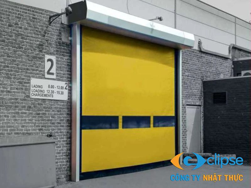 Hệ thống cửa cuốn nhanh Đức do Nhật Thực thi công