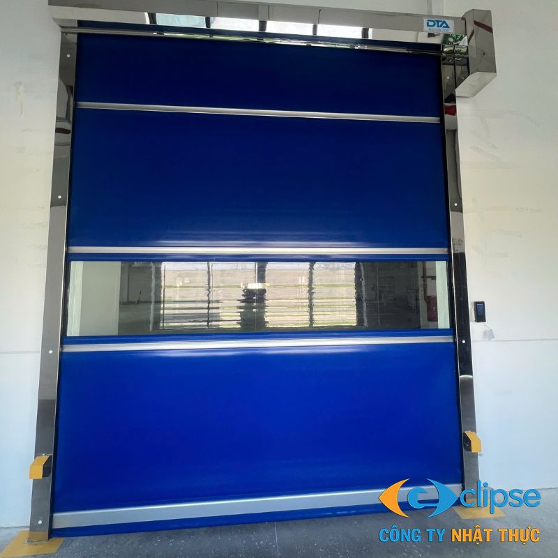Cửa cuốn nhanh kho lạnh cách nhiệt chuyên dụng