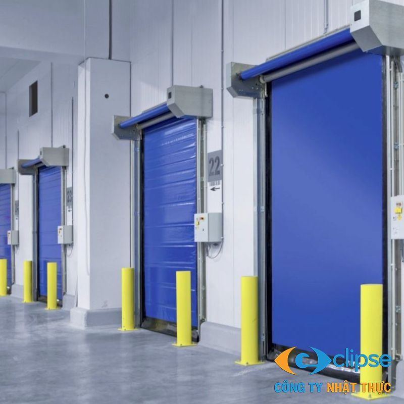 Cửa cuốn nhanh kho lạnh Trung Quốc