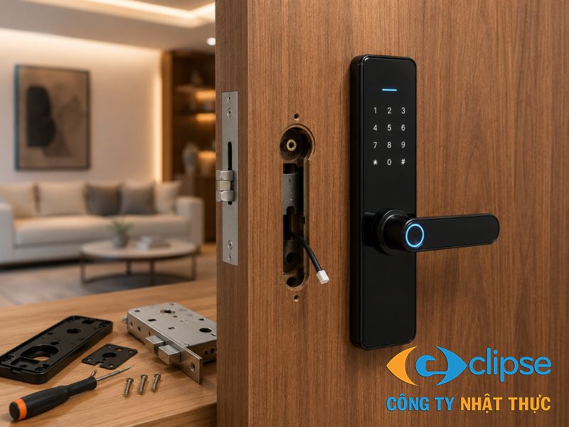 Nhiều gia chủ gặp phải tình huống trớ trêu khi mua thiết bị về nhưng không thể gá lắp lên cánh cửa hiện tại