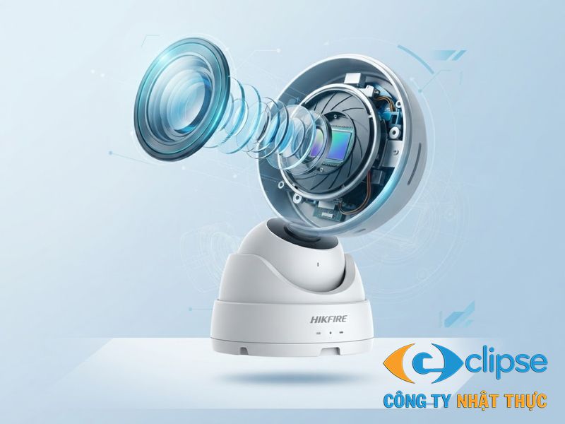 Thấu kính độ phân giải cao giúp ghi lại toàn bộ diễn biến trong không gian sống.
