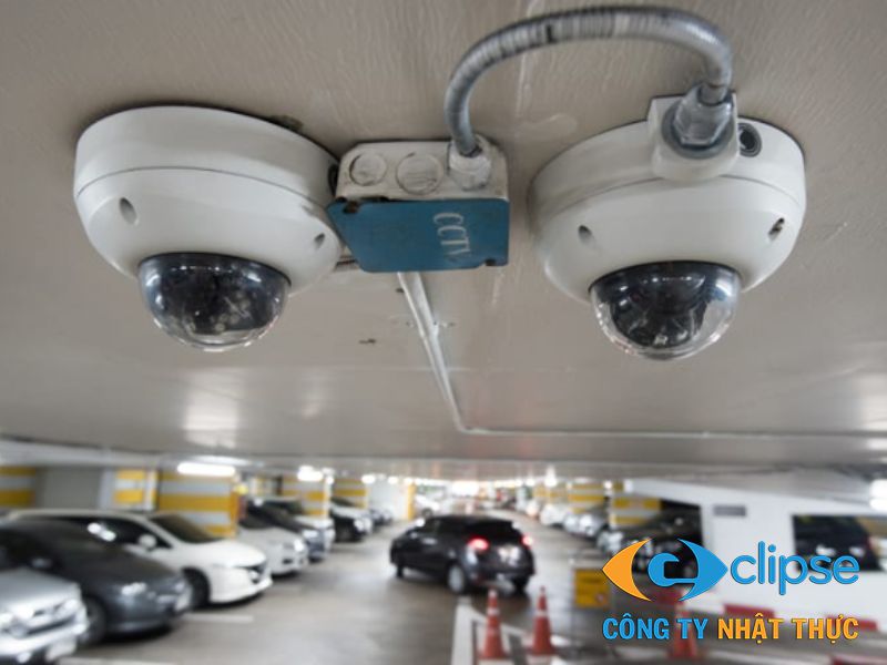 Camera chống va đập được sử dụng tại các bãi giữ xe