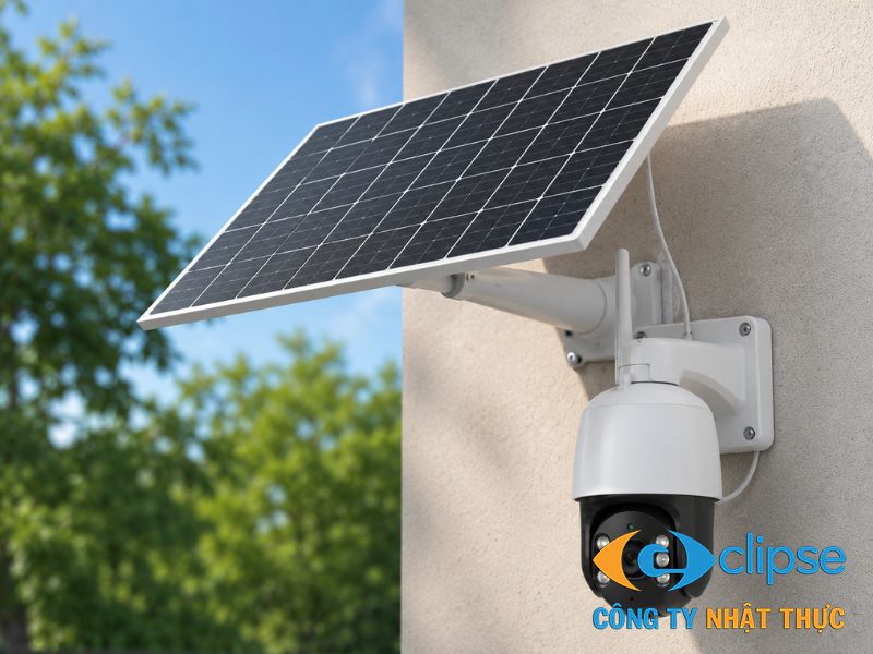 Cần vệ sinh tấm pin định kì để đảm bảo camera hoạt động ổn định
