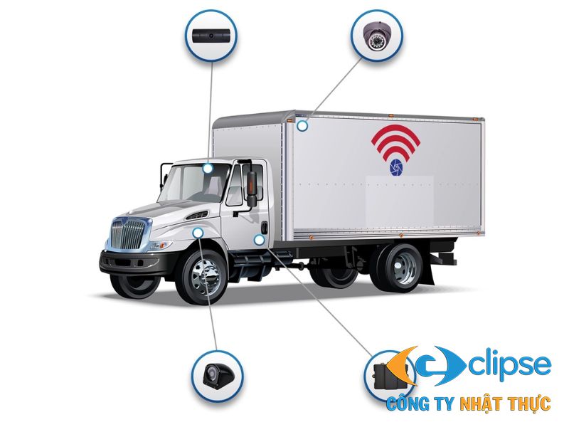 Hệ thống camera vận tải giám sát trực tuyến cho xe tải