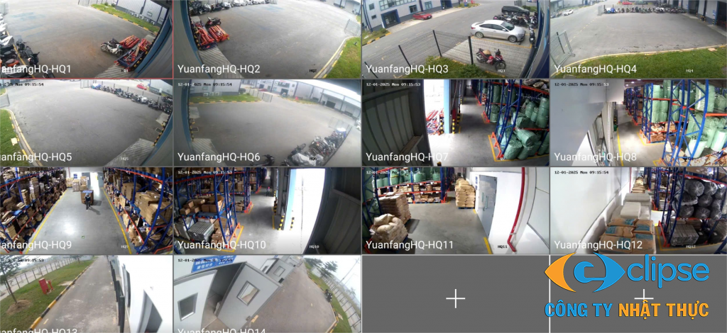 Doanh nghiệp phải lắp đặt camera đạt chuẩn khắp các khu vực sản xuất, nhận và xuất hàng hoá