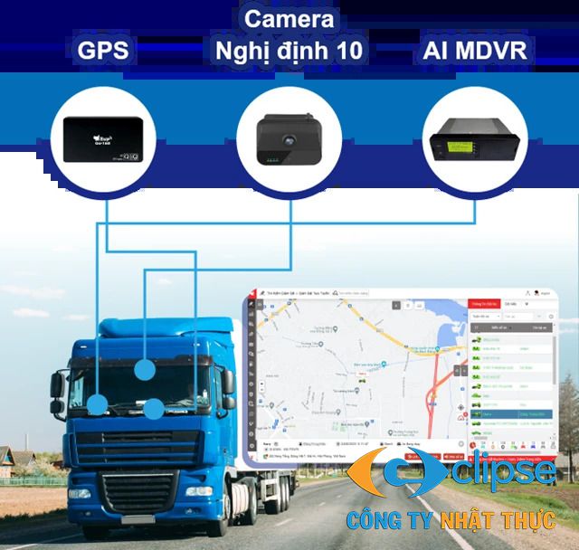 Nhân viên Nhật Thực cung cấp giải pháp quản lý đội xe qua ứng dụng thông minh