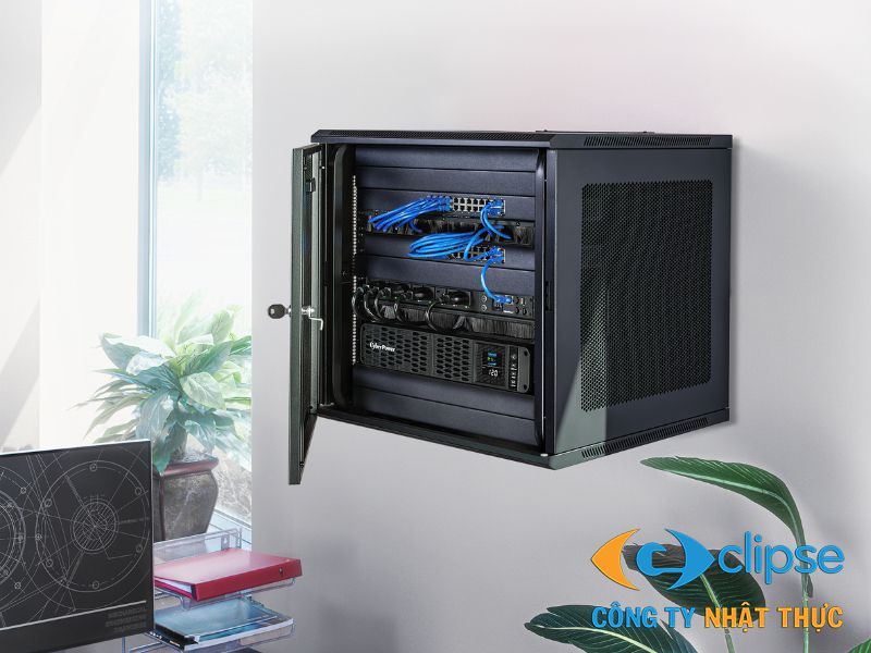 Nhật Thực cung cấp các mẫu tủ rack treo tường nhỏ gọn cho văn phòng