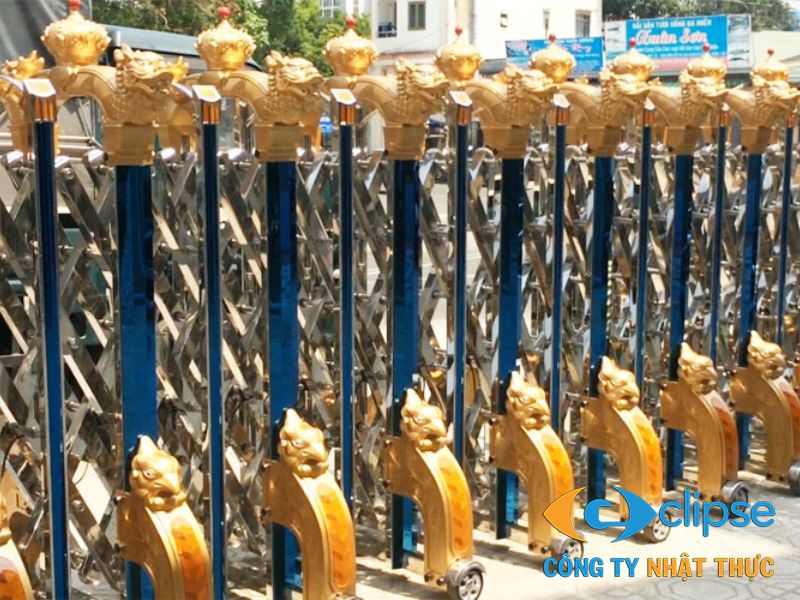 Mẫu cổng xếp nghệ thuật