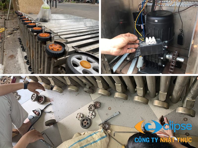 Dịch vụ sửa chữa và bảo trì cửa xếp inox Nghệ An tận nơi của Nhật Thực