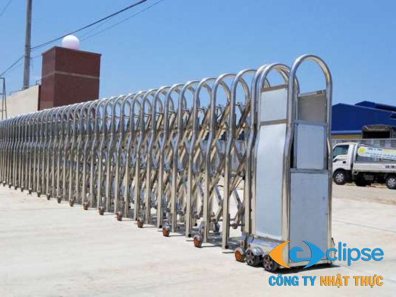 Nhật Thực cung cấp dịch vụ lắp đặt cổng xếp inox Nhật Thực trên toàn tỉnh Thái Nguyên