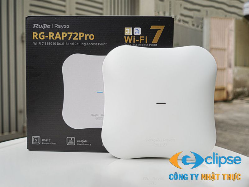 WiFi 7 Mesh Ruijie: Mạng 2.5G đỉnh cao cho doanh nghiệp hiện đại