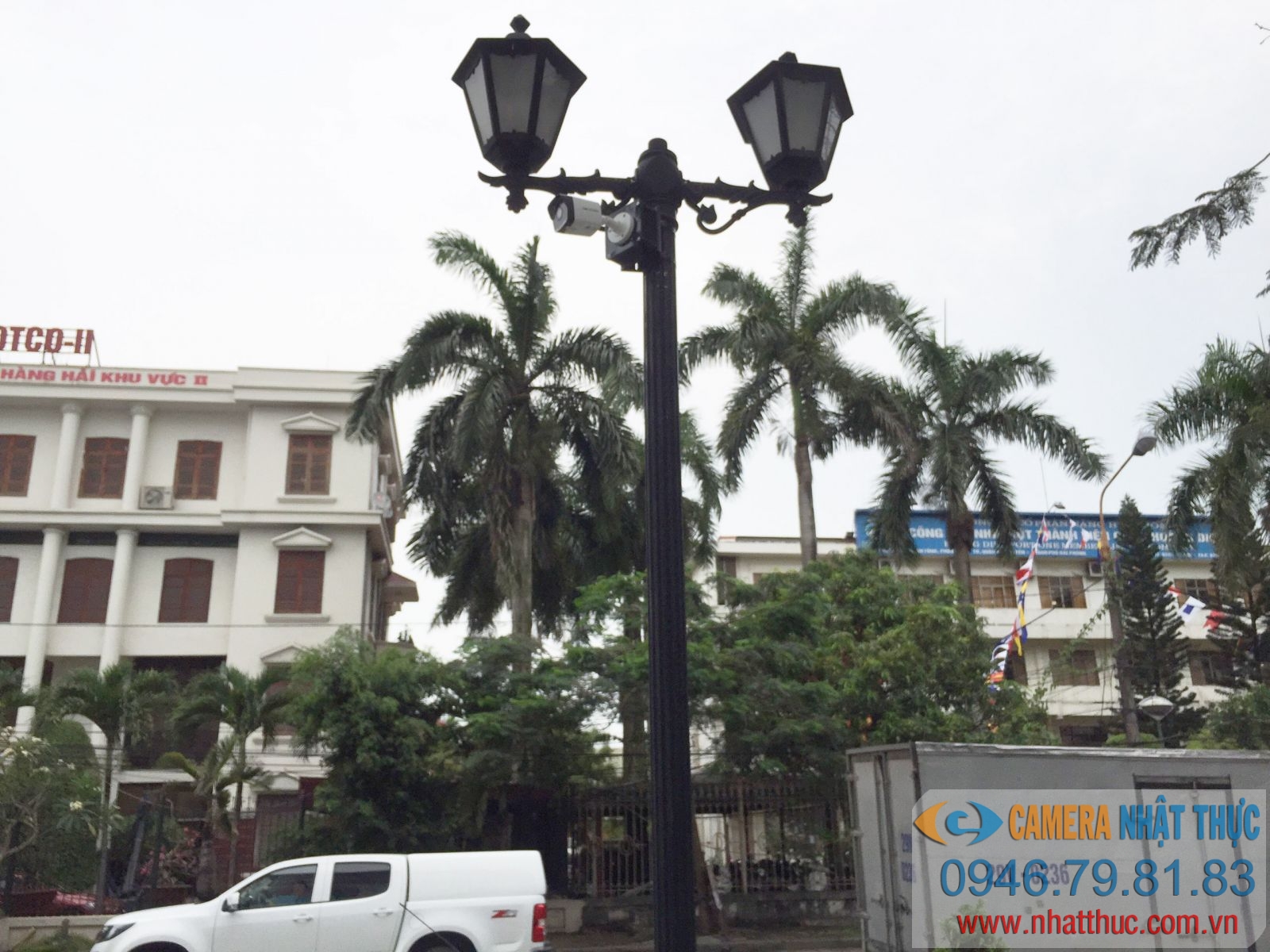 lắp đặt camera tại vincom hải phòng