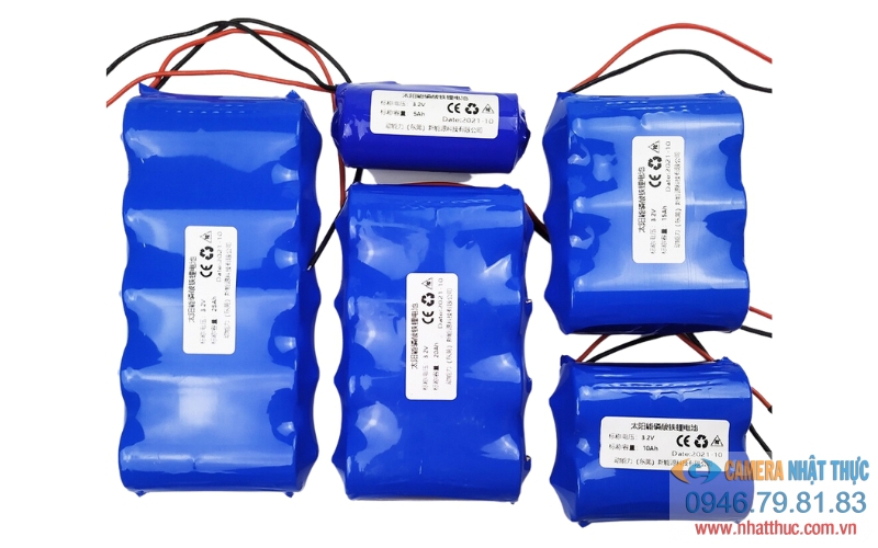Pin LiFePO4 lưu trữ với dung lượng 100000mAh