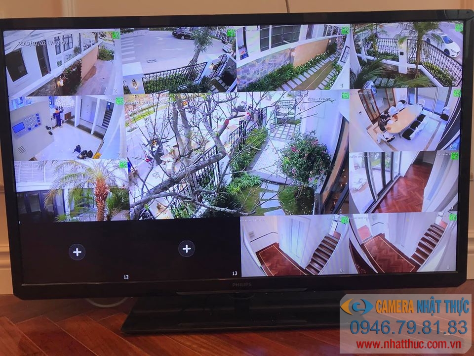 Lắp đặt camera cho biệt thự cao cấp tại Vinhomes