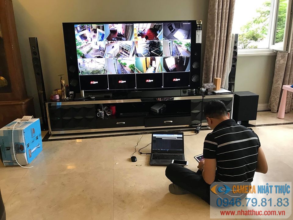Lắp đặt camera cho nhà dân tại Hải Phòng
