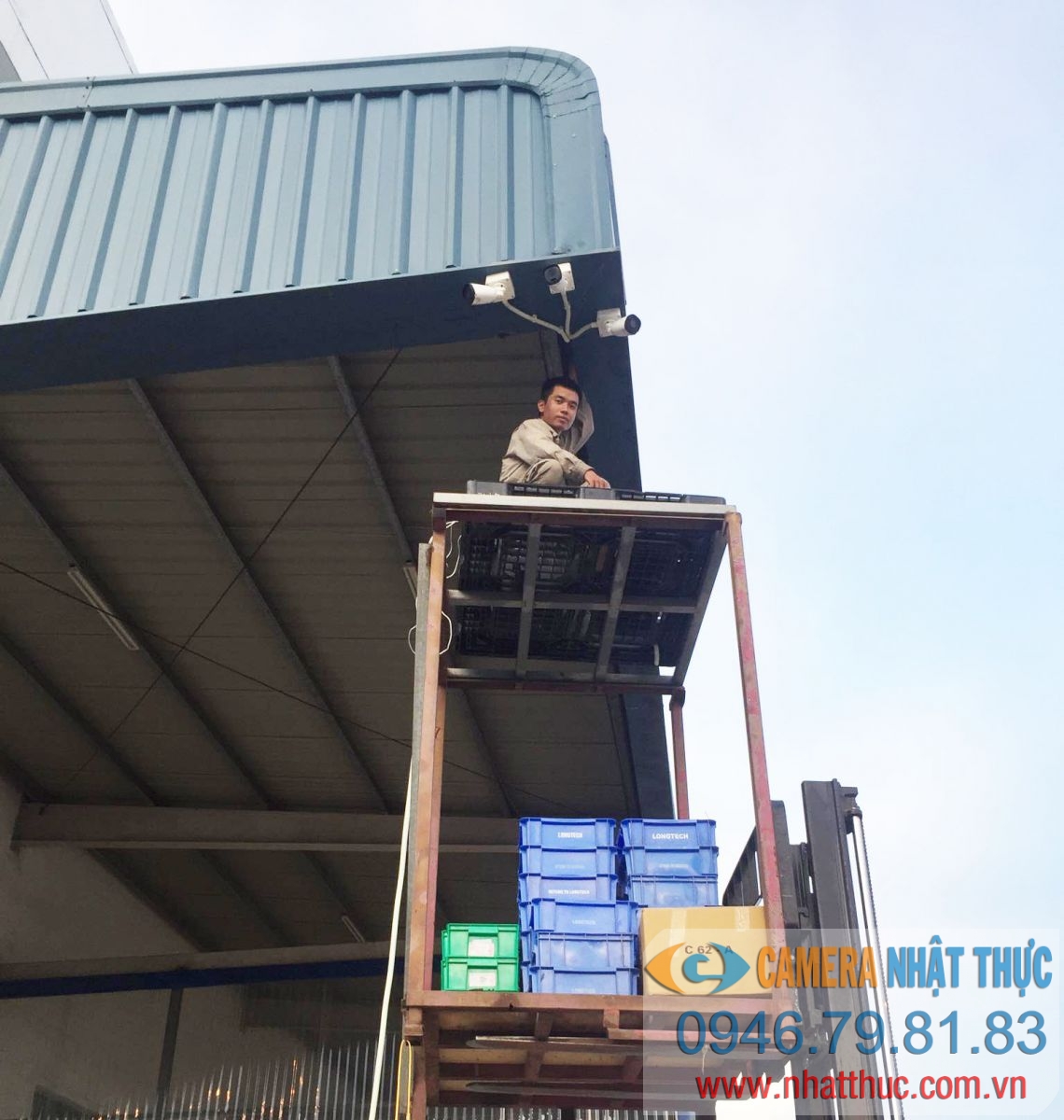 lắp đặt camera với đội ngũ chuyên nghiệp