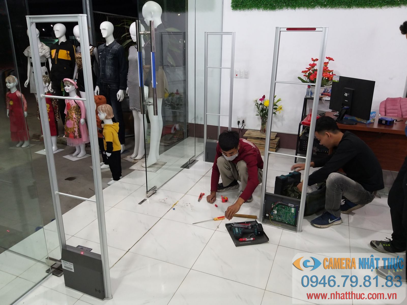 Dịch vụ lắp đặt, sửa chữa cổng từ an ninh giá rẻ tại Hải Phòng